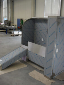 Hundewaschanlage installation von rechts