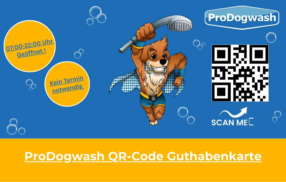 ProDogWash Guthabenkarte
