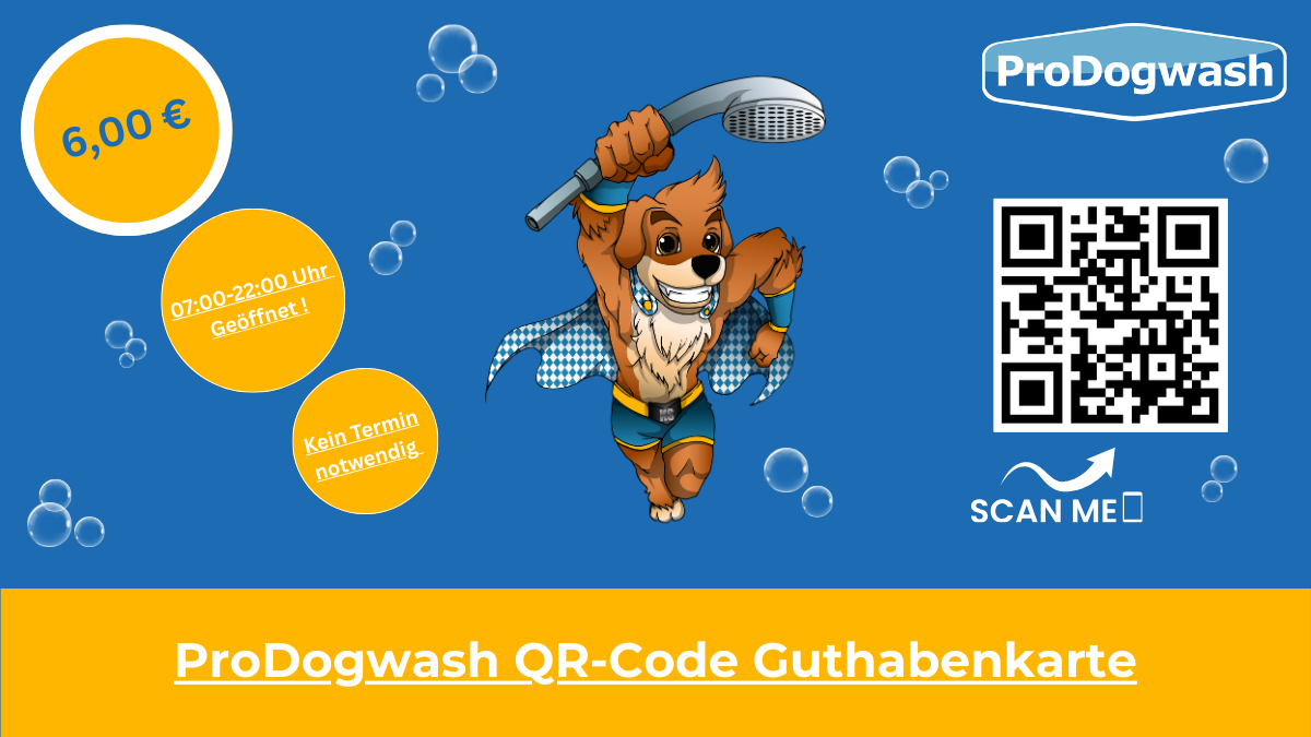 ProDogWash Guthabenkarte