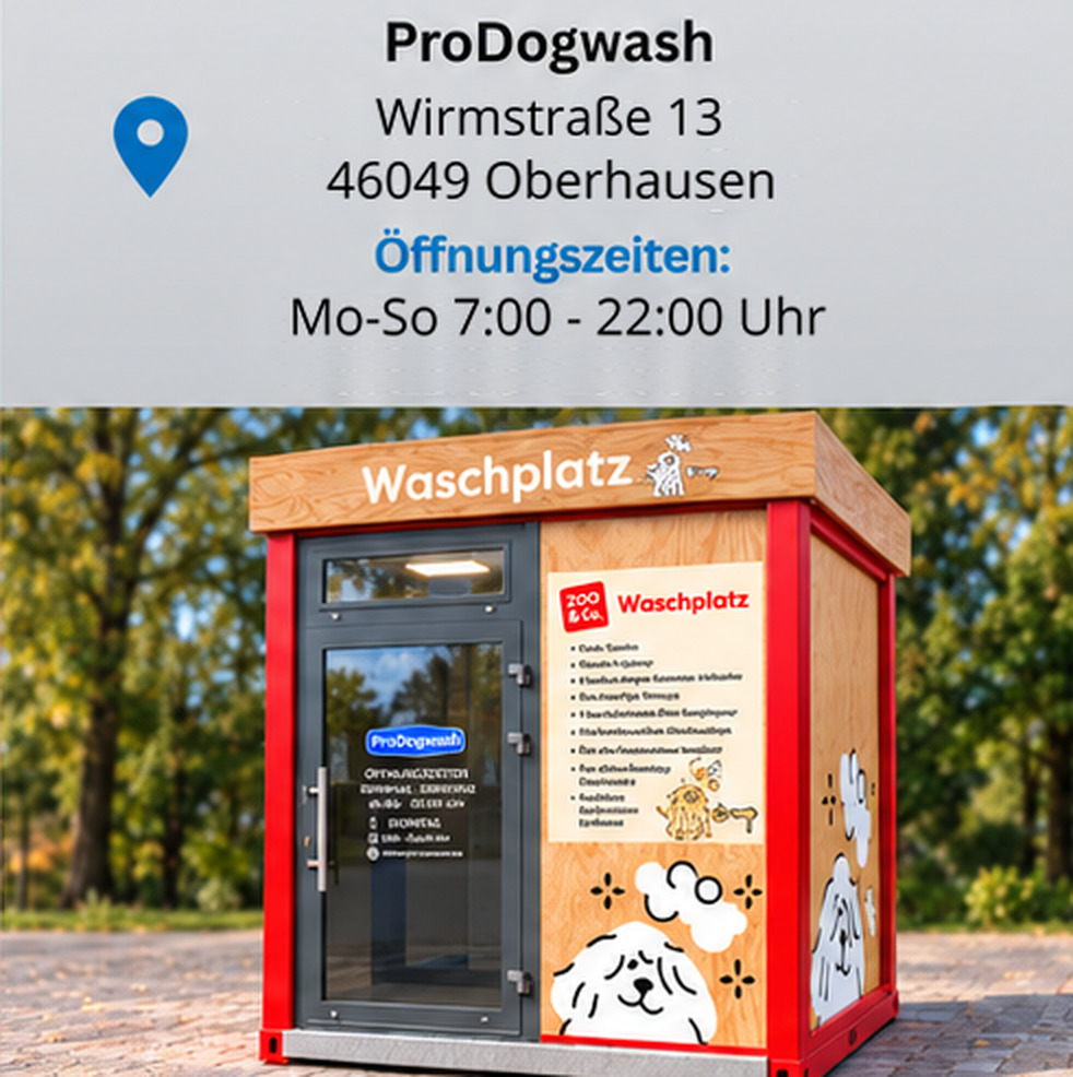 ProDogwash Hundewaschanlage, Wirmstraße 13 in Oberhausen